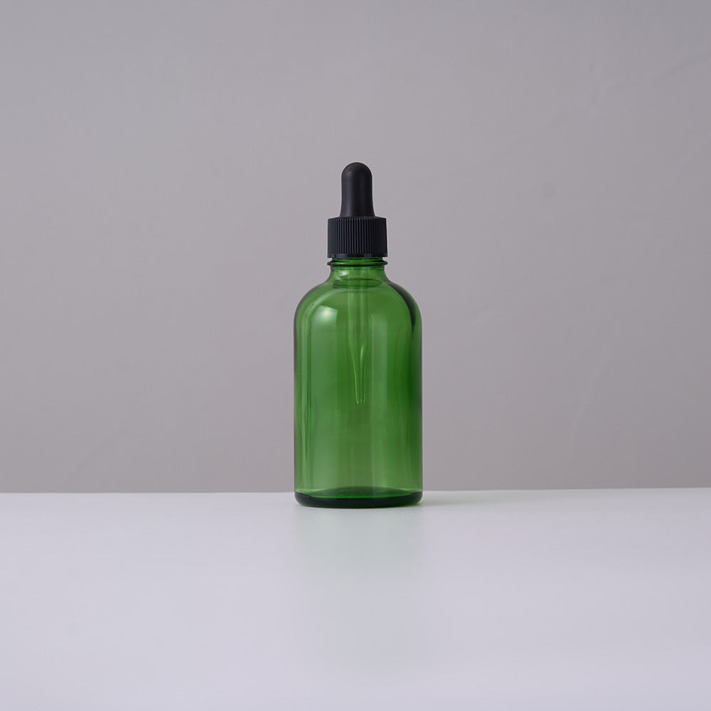 リカシツ リカボトル 黒スポイト瓶 緑 100mL